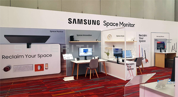 信可威國外展臺設(shè)計(jì)搭建現(xiàn)場圖