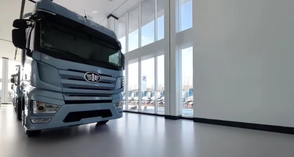 一汽解放重卡展廳設計案例分享