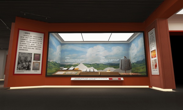 時代楷模尕布龍紀念館展陳設計