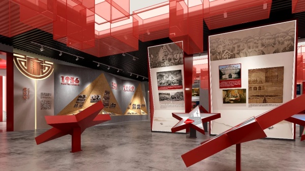 如何打造黨建文化展廳