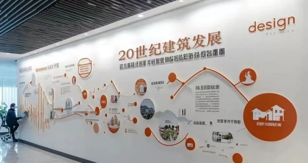 形象墻成為傳遞企業魅力的超級媒介！