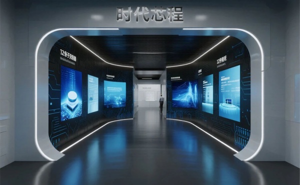 電子元件科技展廳設(shè)計(jì)