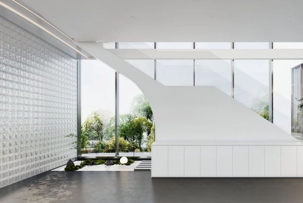 安得智聯(lián)辦公樓中庭展廳設(shè)計