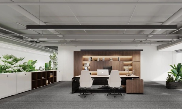 安得智聯(lián)辦公樓中庭展廳設(shè)計