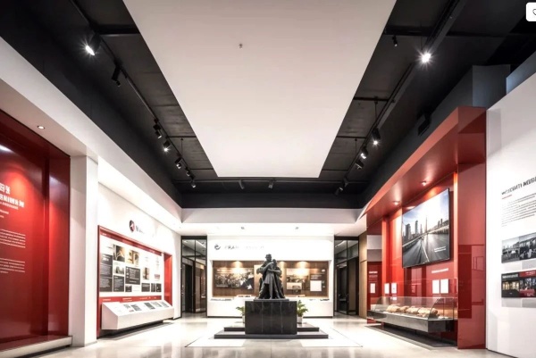 現代黨建展廳開啟黨建新視界