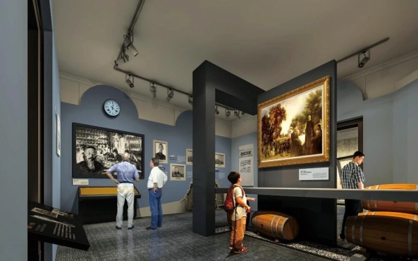 膠東百年名人展陳列設(shè)計