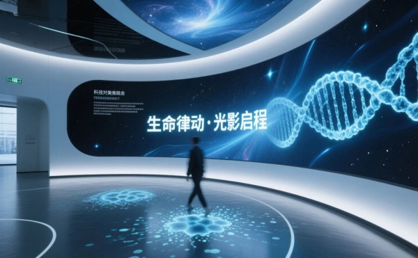 美妝行業(yè)科技展廳設計