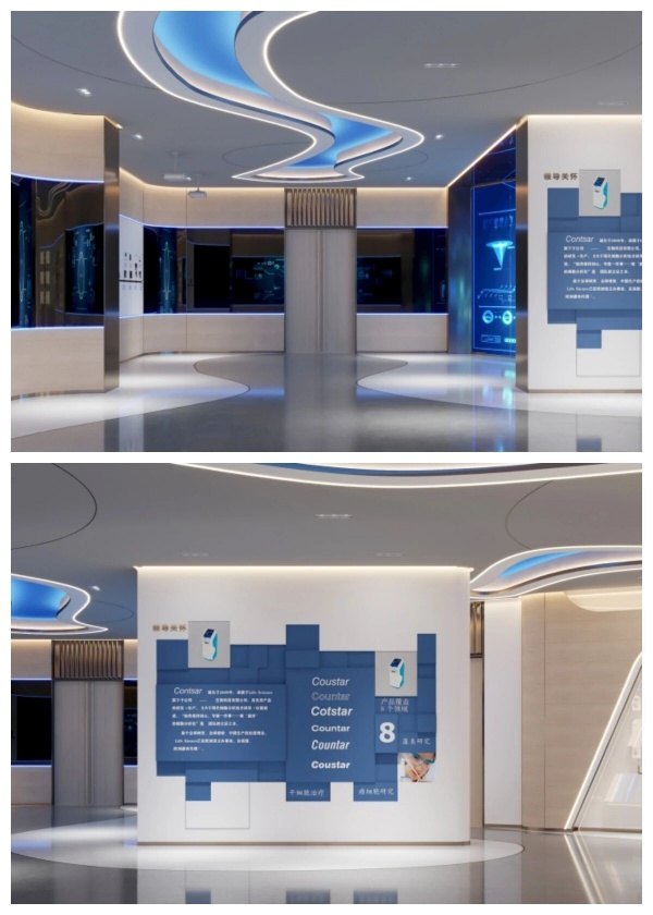 一正藥業展廳在科技與藝術交織中，解碼生命健康的未來圖景