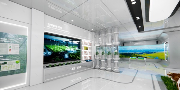 新農(nóng)業(yè)企業(yè)多媒體展廳：科技賦能下的綠色農(nóng)業(yè)沉浸式體驗空間