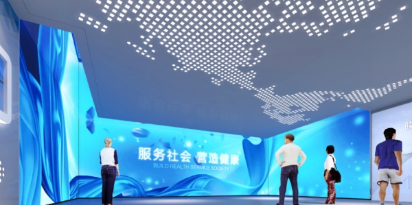 科技展廳沉浸式探索未來(lái)視界